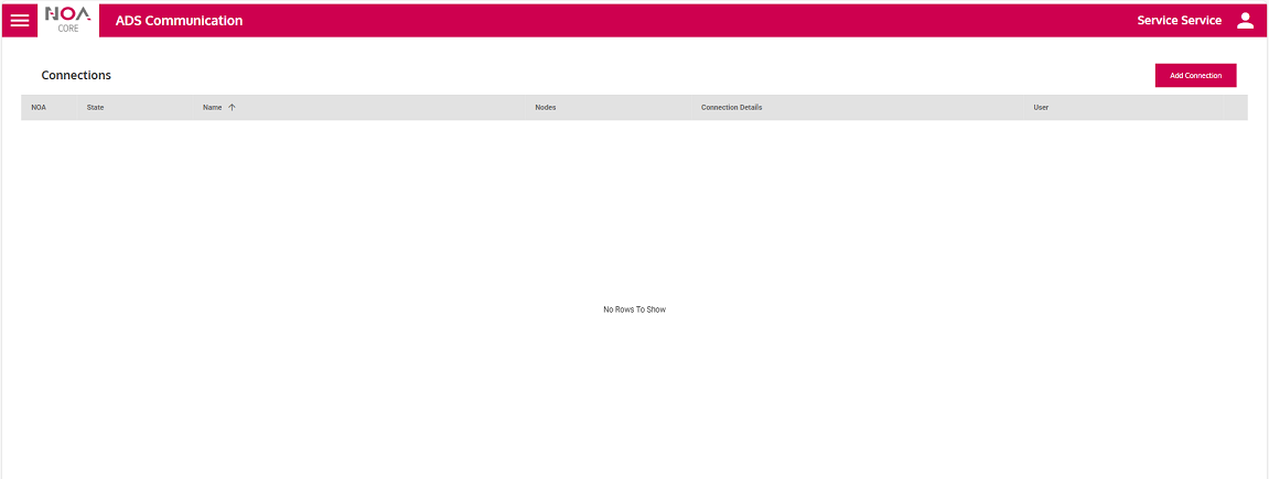 Empty Connection List