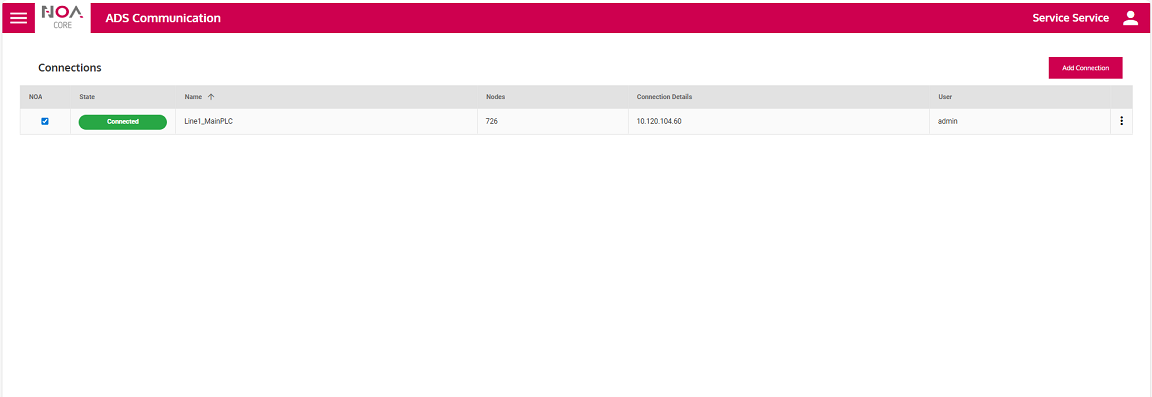 Added One Connection